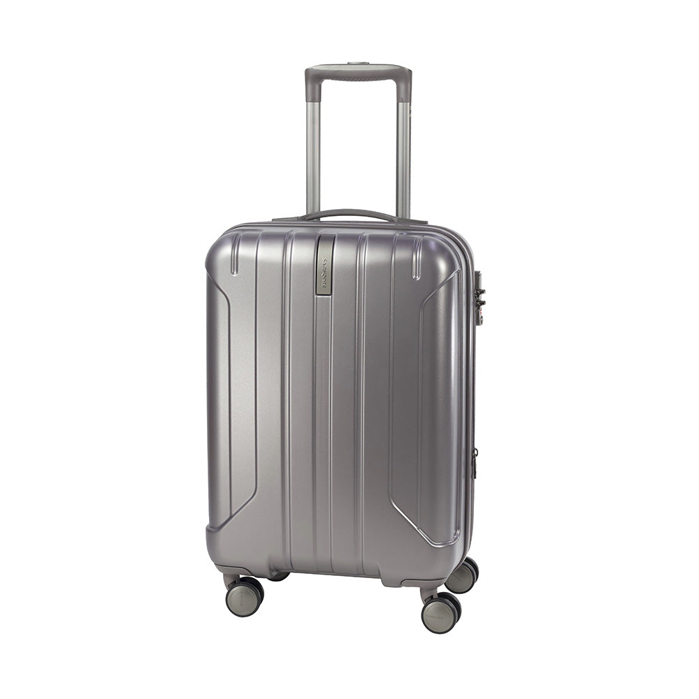 Maleta Rígida Near Spinner 57/20 Plata Mate Cabina