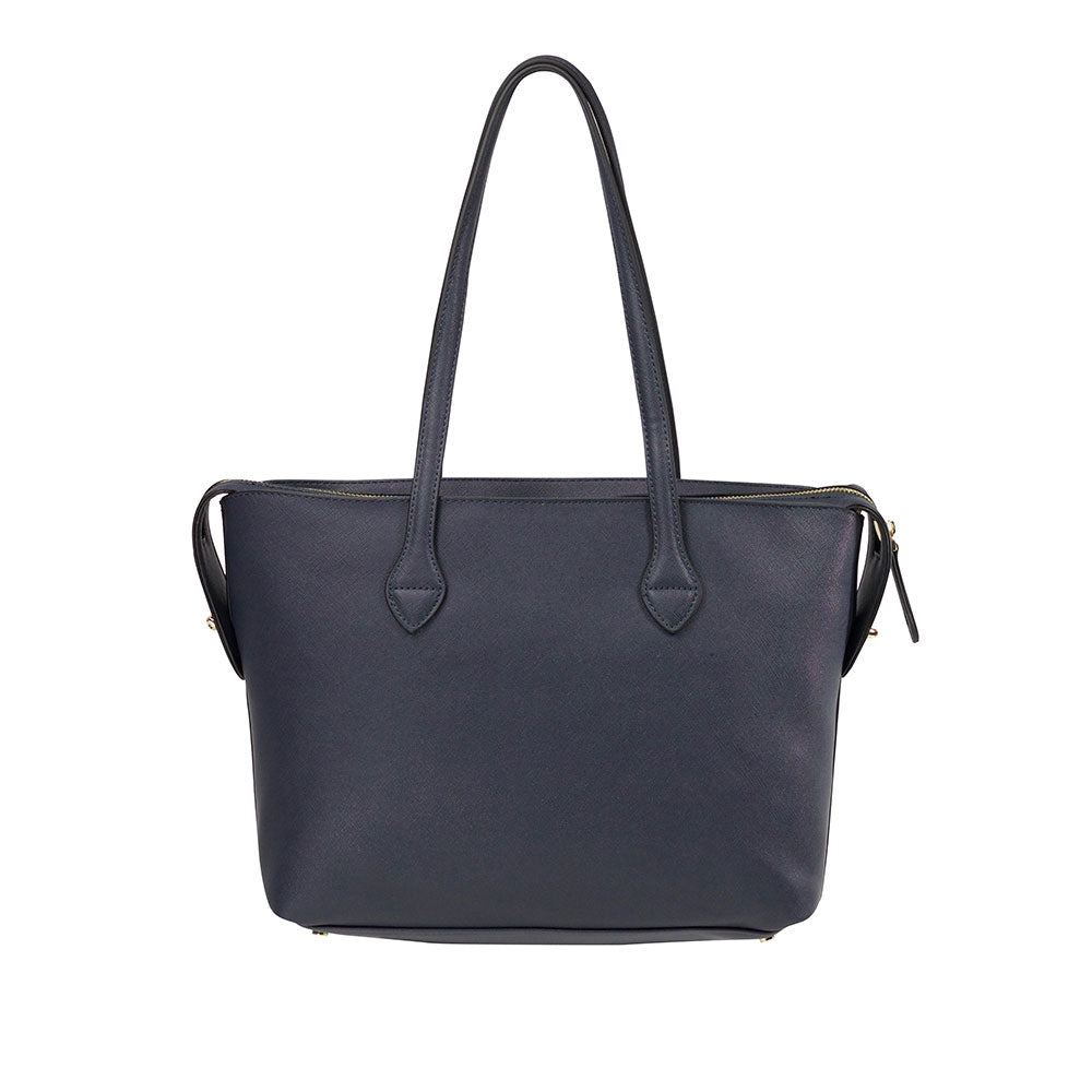 Cartera Miss Chic Shopping Bag M Mezclilla Gris