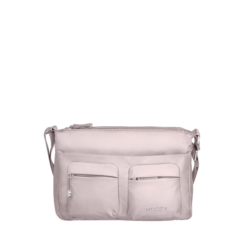 Bolsa MOVE 3.0 Horizontal Shoulder Bag + Flap Mediana Iced Lilac