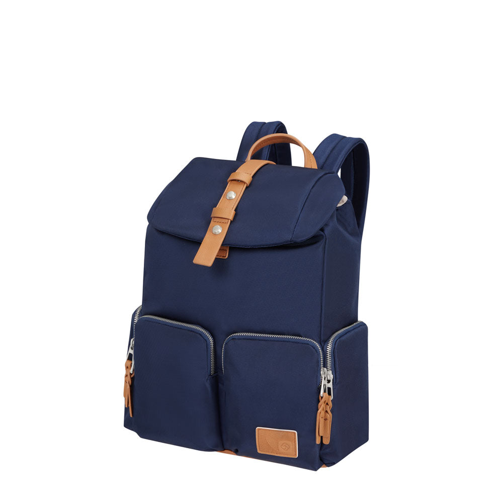 Mochila YOURBAN Backpack 4 pockets + Flap 14.1 Grande Midnight Blue