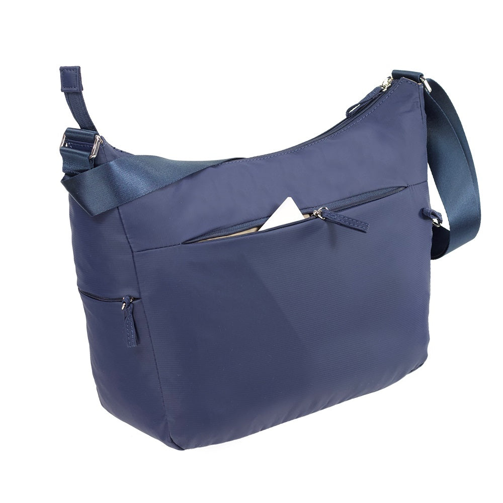 Cartera Move It Shoulder Bag M + 2 Pockets Azul Oscuro