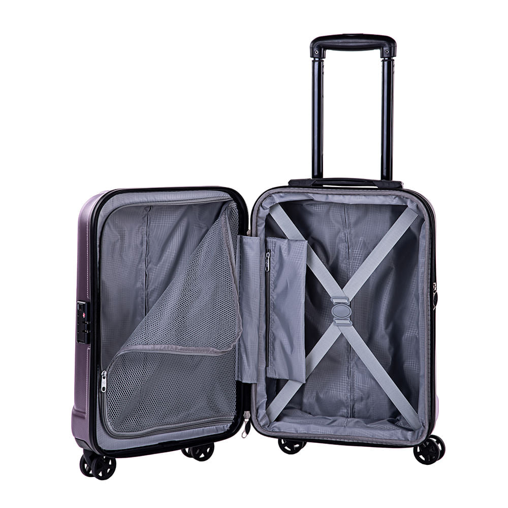 Maleta Rígida FIERO 2.0 SPINNER TCS EXP-TSA Cabina PURPLE
