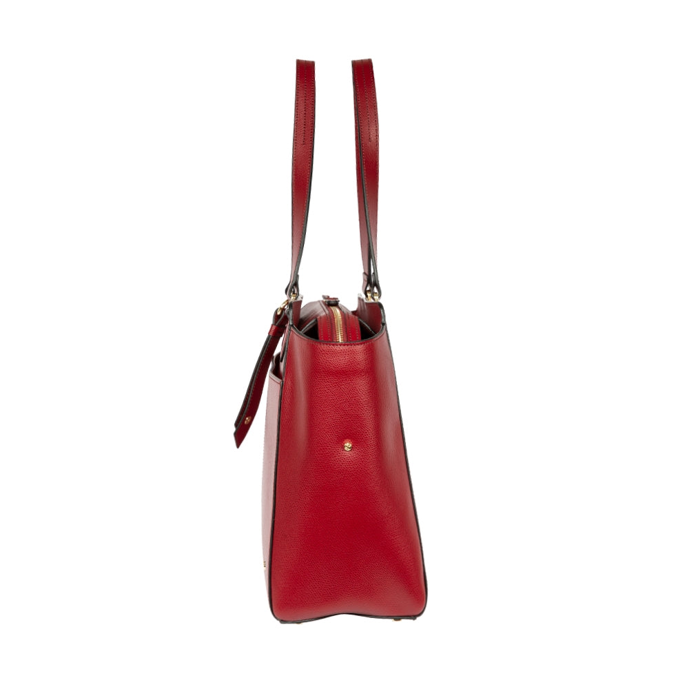 Cartera My Chain Shopping Bag Dark Bordeaux