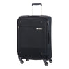 Maleta Basefolk Spinner 23 Exp Black M 60,5 Lts