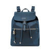 Mochila Karissa Backpack 1 Pocket Dark Navy Mediana 2,1 Lts