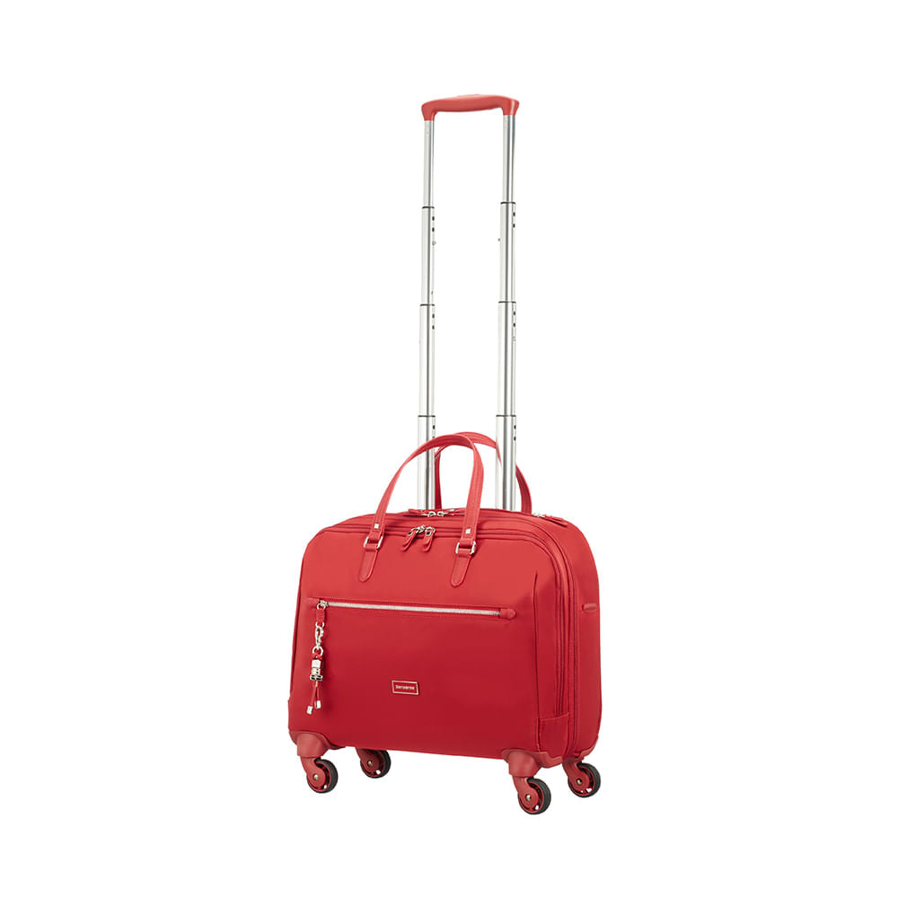 Maleta Suave Karissa Spinner Tote Mediana Formula Red