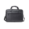 Maletín Scs Leather Business Spinner 19" Negro 13,5 Lts