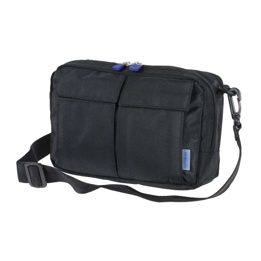 Banano Global Travel Accessories Rfid Shoulder/Waist Bag Black
