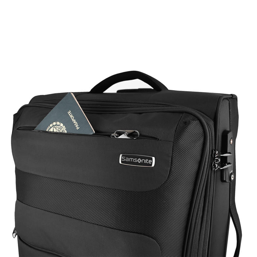 Maleta Blanda Glide Spinner 055 Negro Cabina