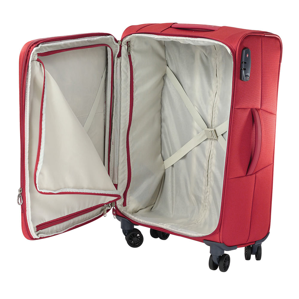 Maleta Shield 66/24 Rojo M 50.3 Lts