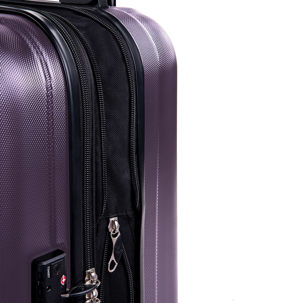 Maleta Rígida FIERO 2.0 SPINNER 24 EXP-TSA Mediana PURPLE