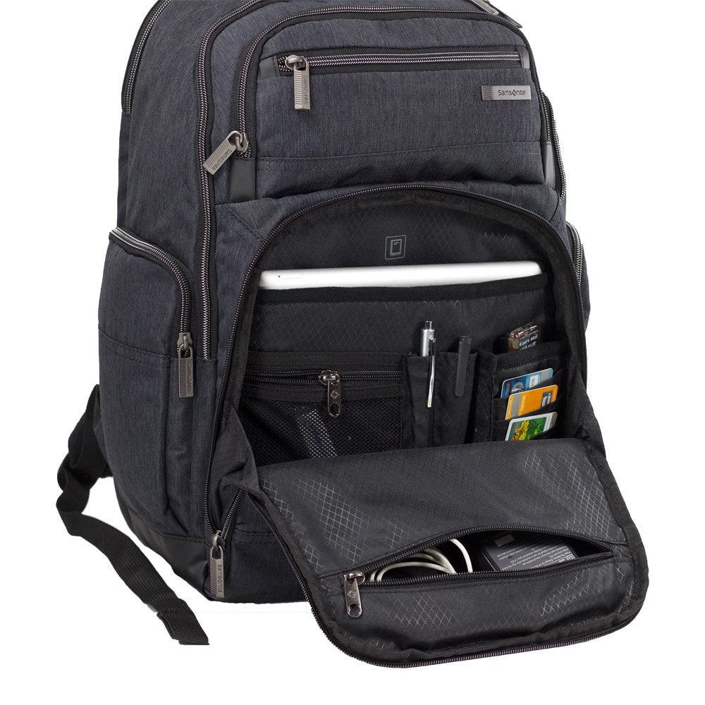 Mochila MODERN UTILITY DOUBLE SHOT BPK CHARCOAL HEATHER/CHARCOAL