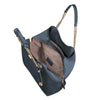 Cartera Satiny 2.0 Hobo Bag 3 Comp Dark Navy Grande 4,9 Lts