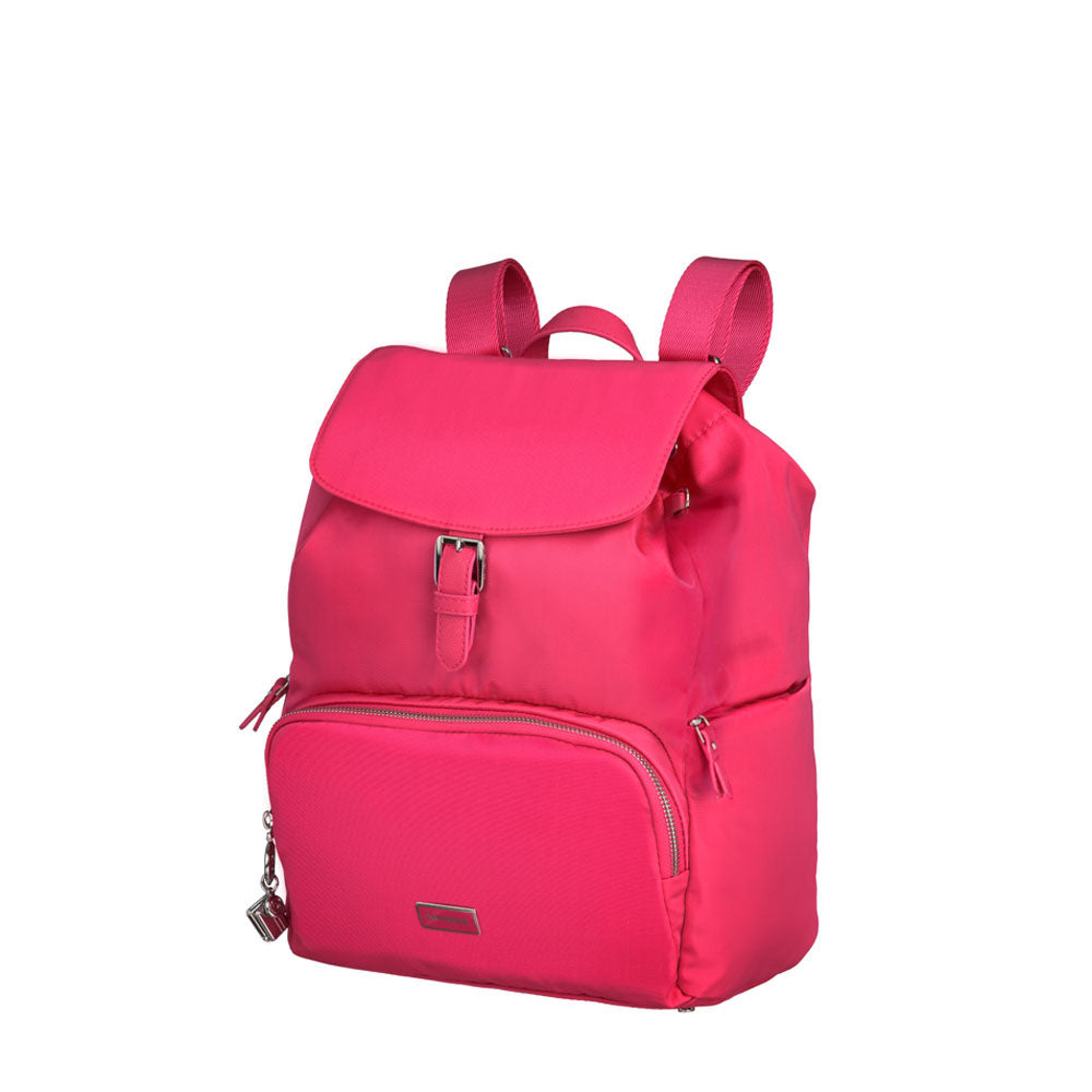 Mochila KARISSA 2.0 Backpack 3 pockets 1 buckle Mediana Raspberry Pink
