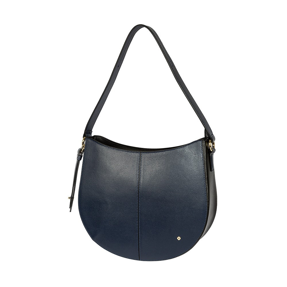 Cartera My Chain Hobo Bag Cloudy Blue / Black