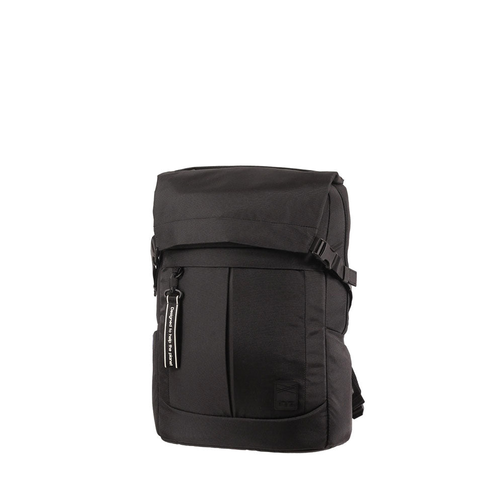 Mochila SRed PLANTPACK 2 FLAP BACKPACK BLACK
