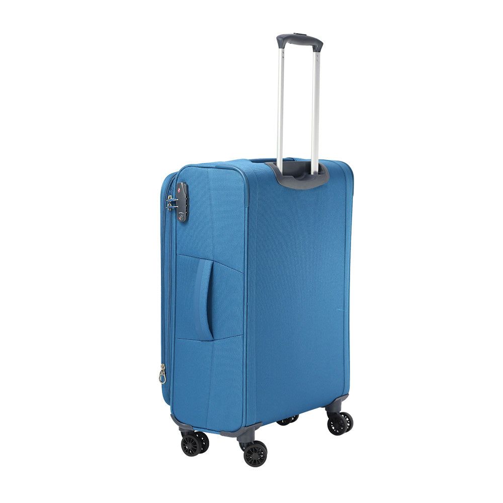 Maleta Suave Shield SPINNER 66/24 EXP Mediana Lyons Blue