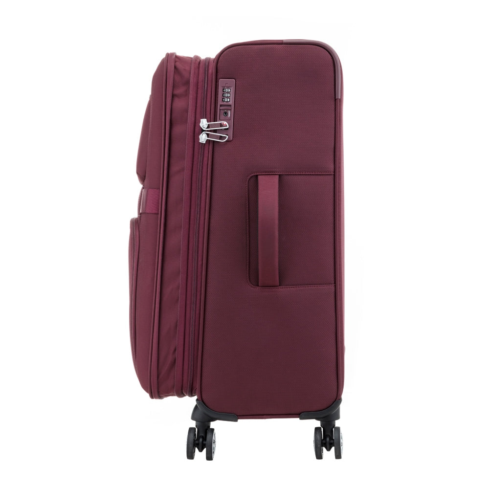 Maleta Suave MOMENTUS SPINNER 77/28 EXP Grande DEEP RED