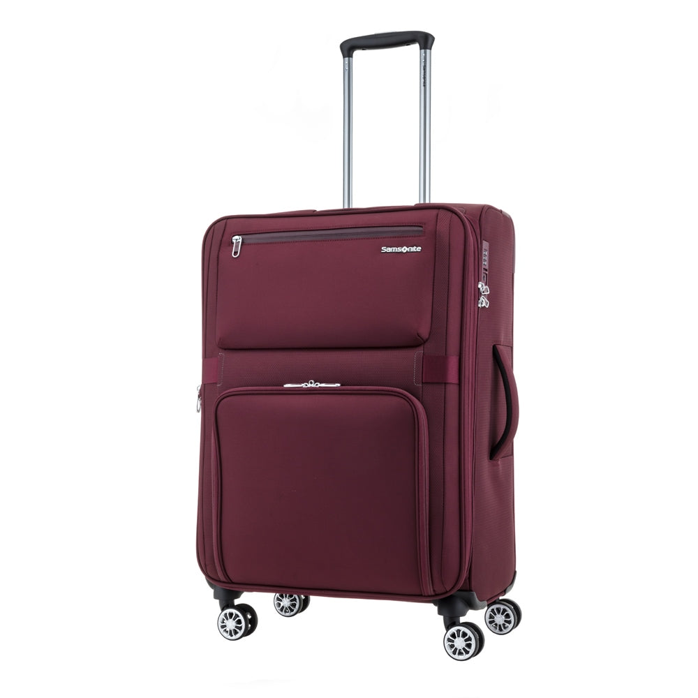 Maleta Suave MOMENTUS SPINNER 67/24 EXP Mediana DEEP RED