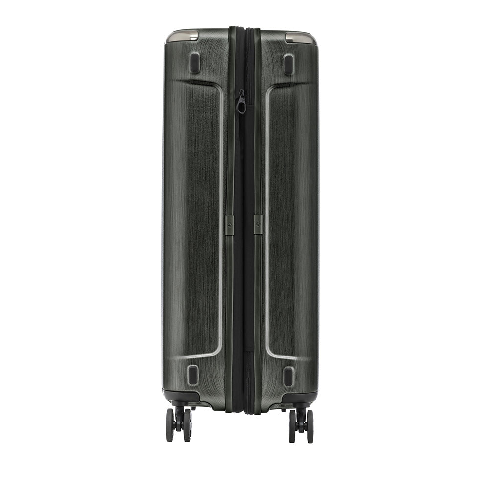 Maleta Rígida Evoa Spinner 81/30 Negro Cepillada L