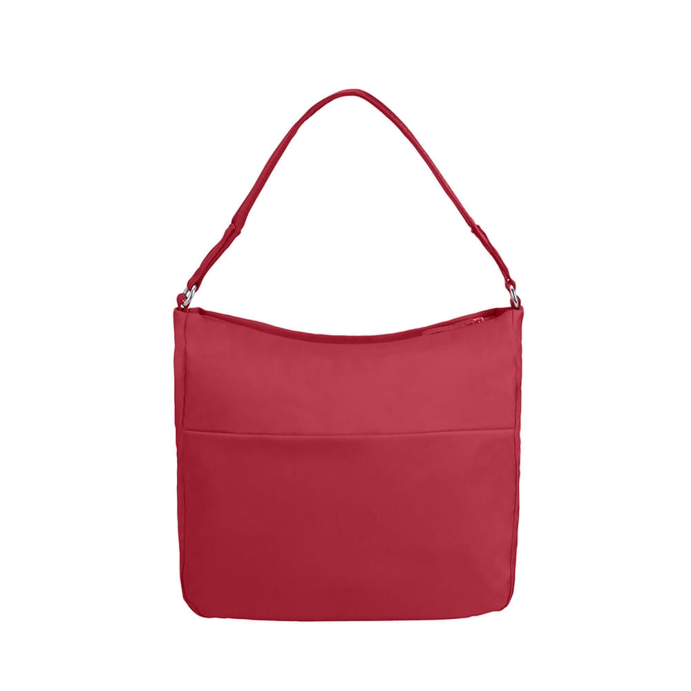 Bolsa Move 2.0 Vertical Hobo Mediana Dark Red