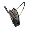 Cartera Satiny 2.0 Shopping Bag Black Grande 4,2 Lts