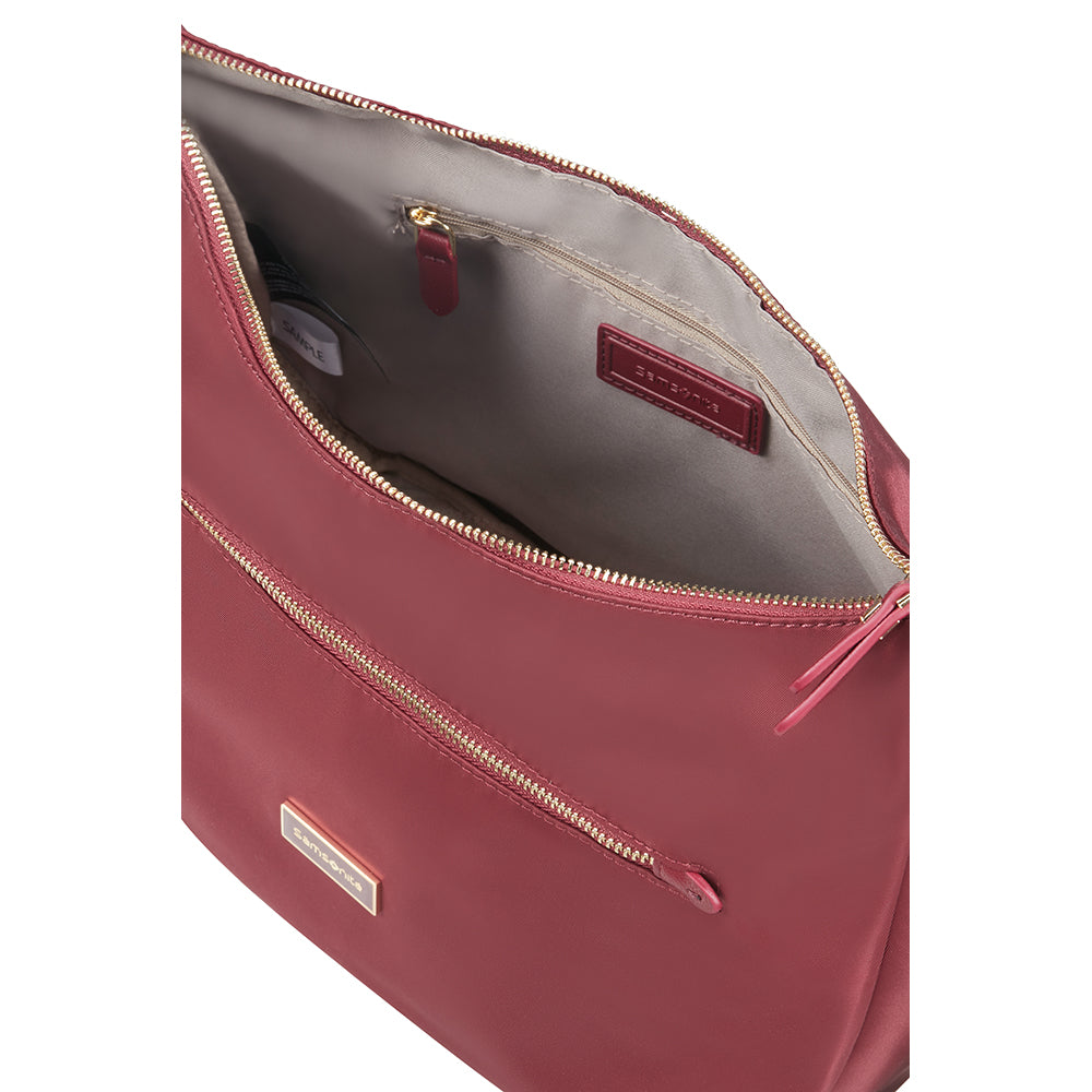 Cartera Karissa Hobo Bag M Dark Bordeaux 1,8 Lts