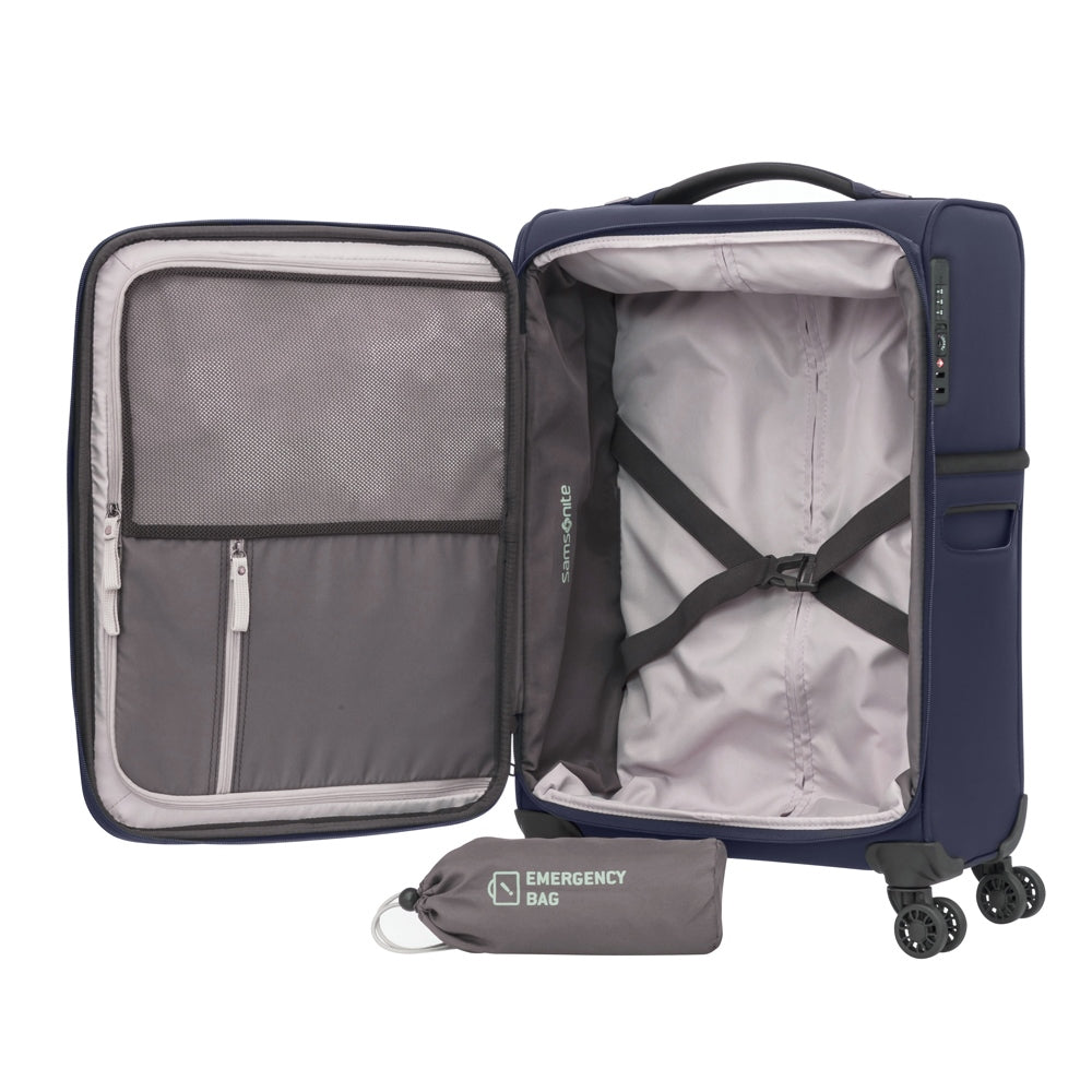 Maleta 72H Dlx 55/20 Navy Cabina 31,48 Lts