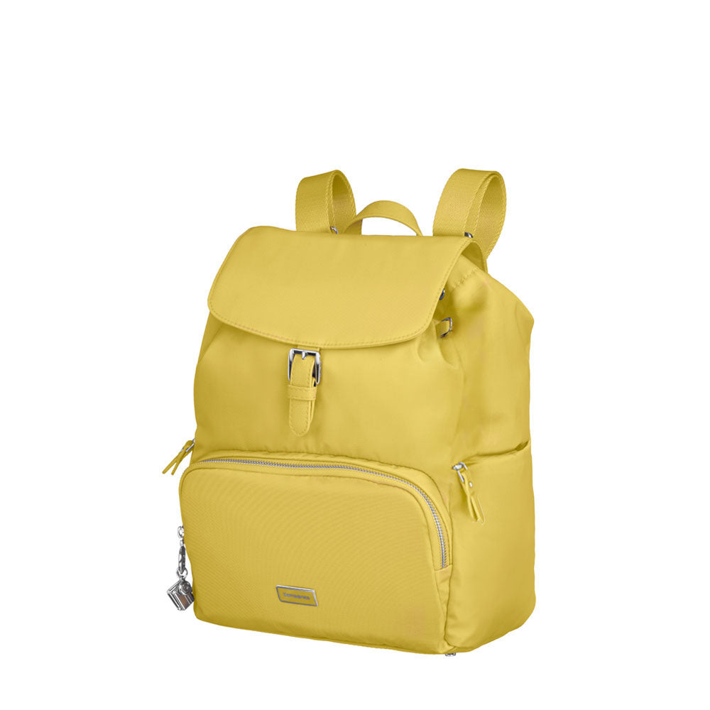 Mochila KARISSA 2.0 Backpack 3 pockets 1 buckle Chica Golden Yellow