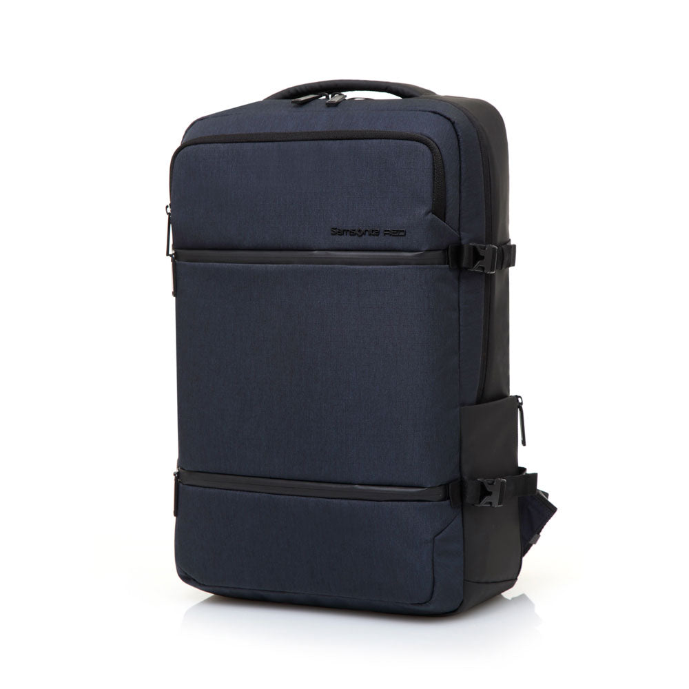 Mochila Caritani Navy Melange/Black 22 Lts