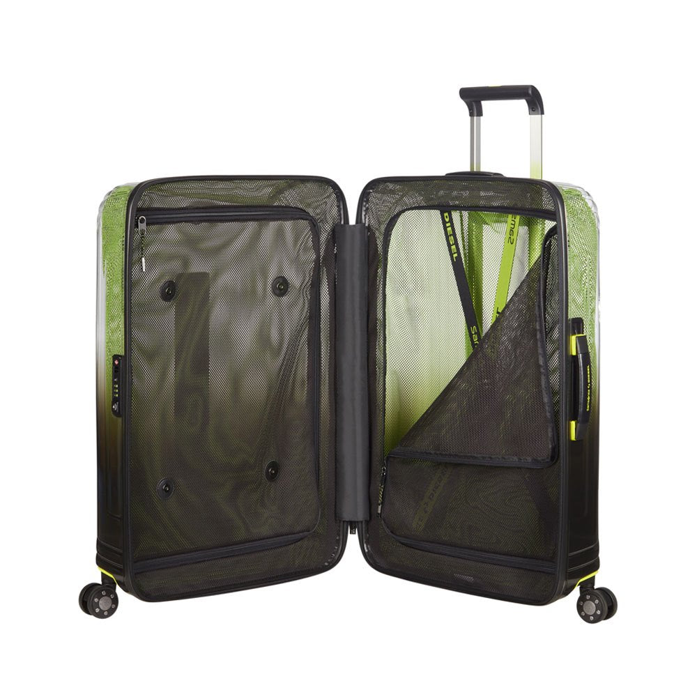 Maleta Neopulse Diesel Black/Yellow M 74 Lts