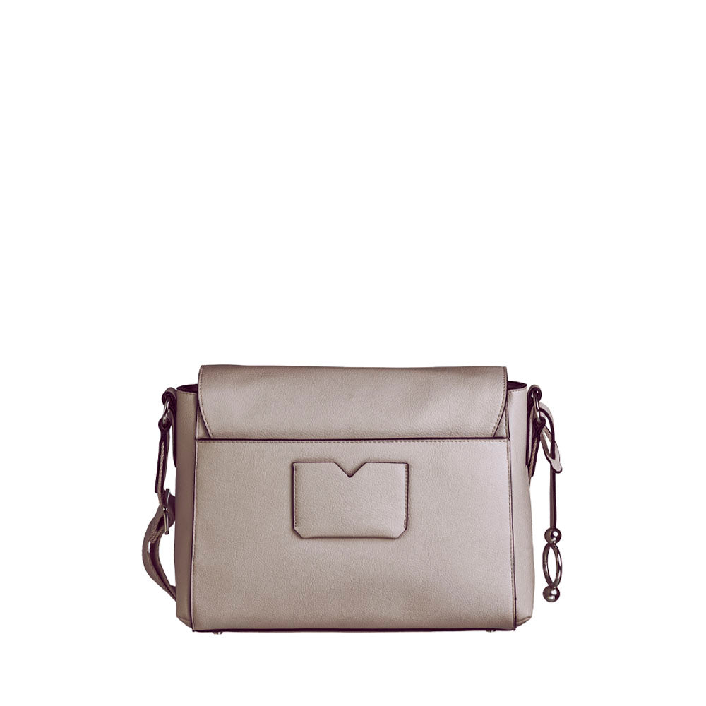 Bolsa ELLES NUAGE Messenger S Stone Grey