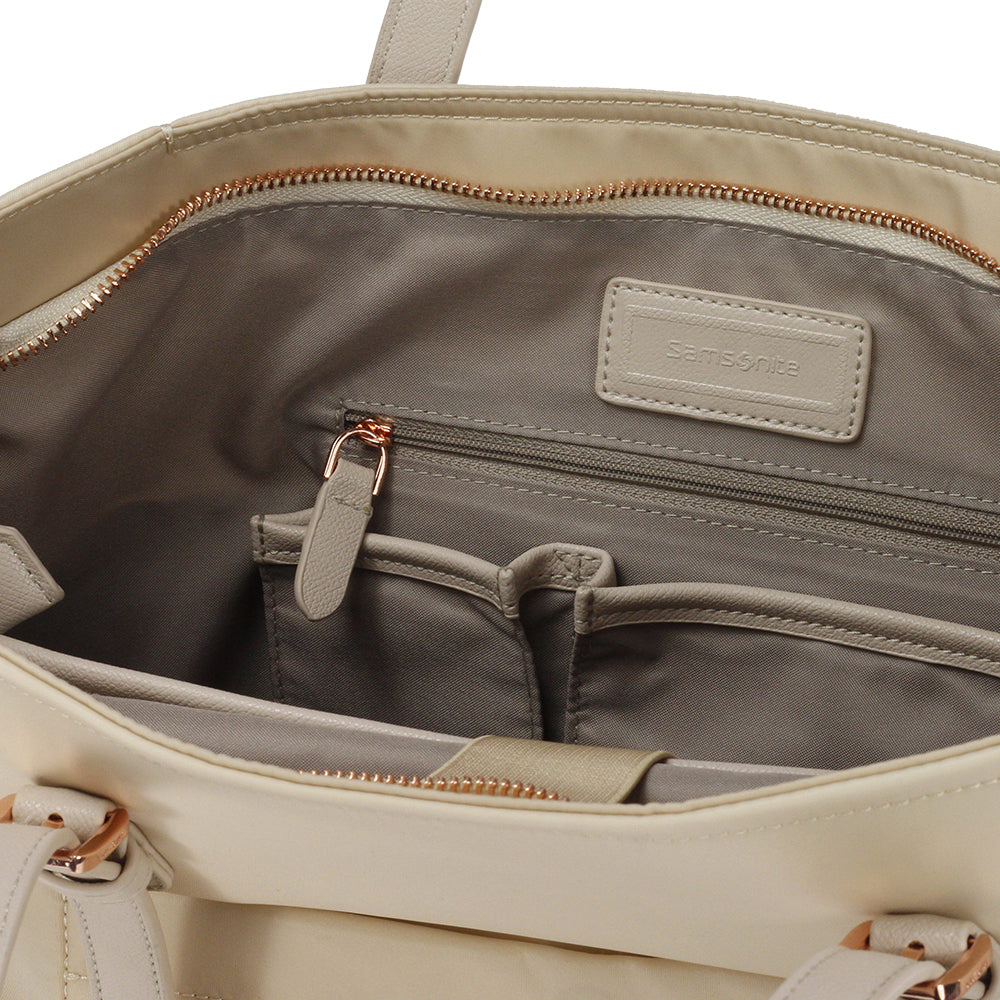 Cartera Fashion City Shopping Bag M With Laptop Com Rosa Claro