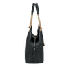 Cartera Satiny 2.0 Hobo Bag 3 Comp Black Grande 4,9 Lts
