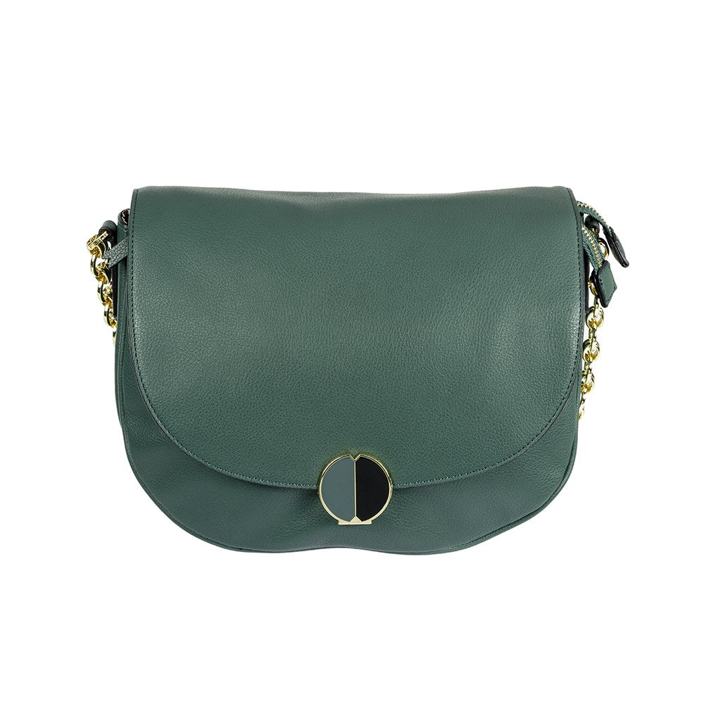 Cartera Sphinx Round Shoulder Bag M Jungle Green