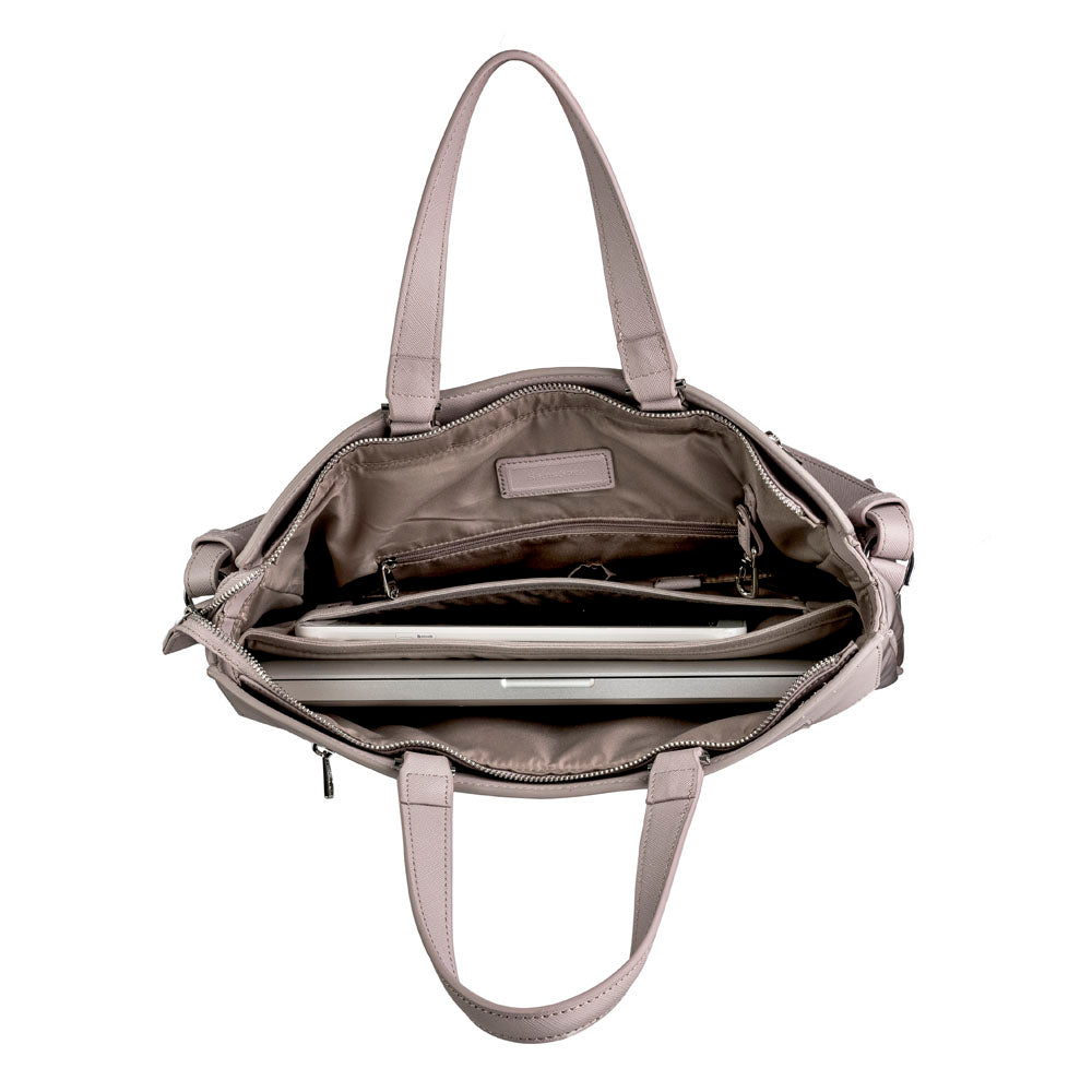 Bolso ZALIA 2.0 Bailhandle 14.1 Chica Stone Grey