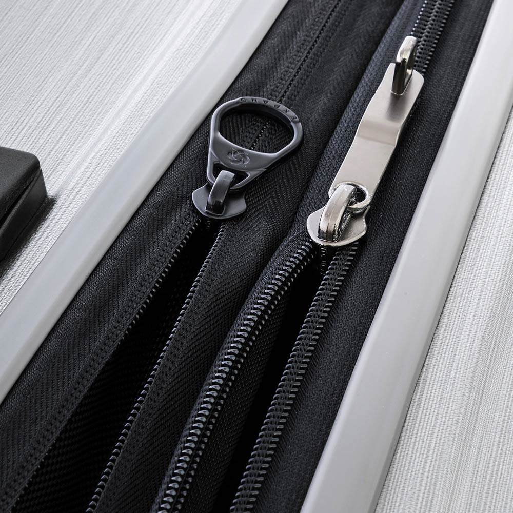 Maleta Rígida Evoa Spinner 81/30 Plata Cepillada L