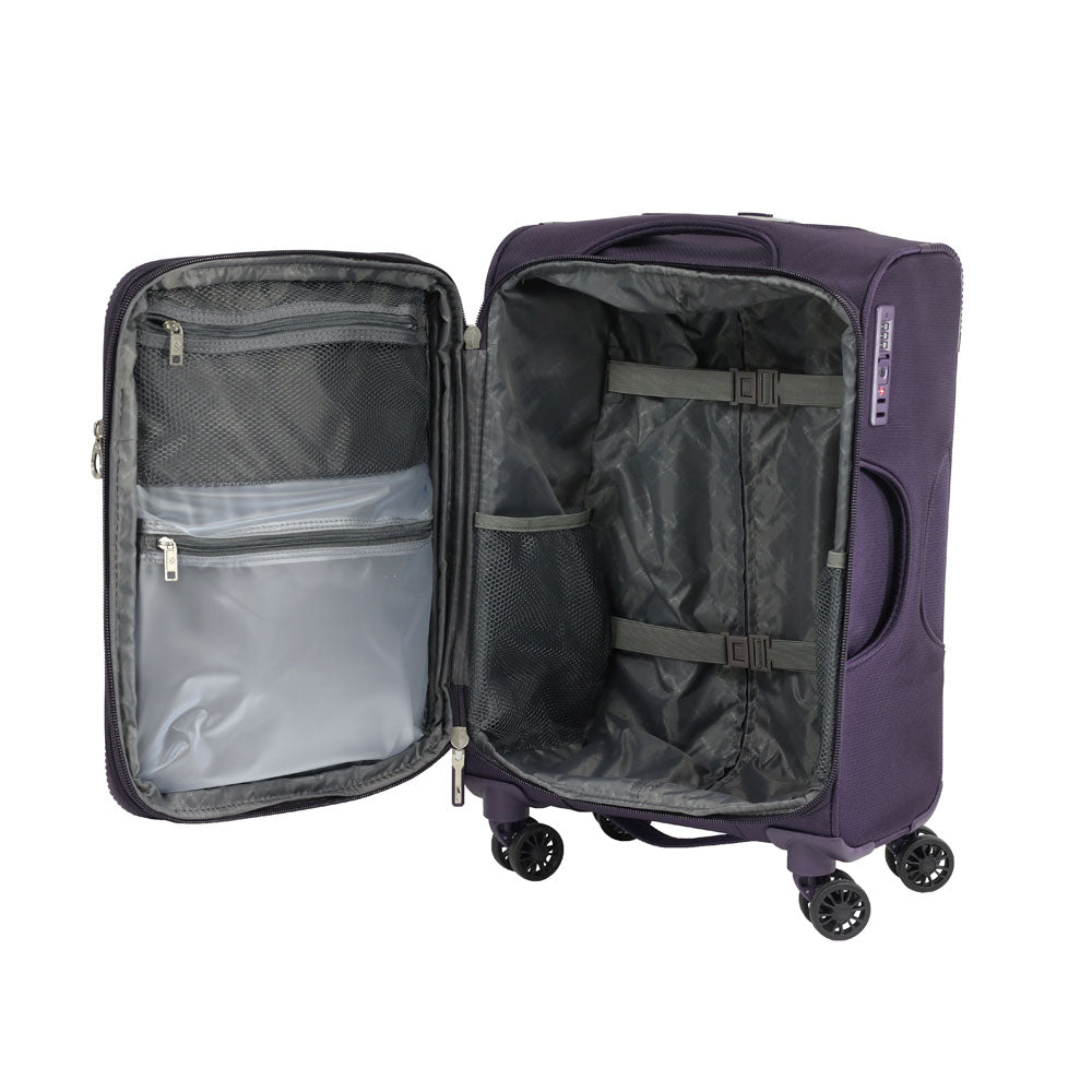 Maleta Suave DAKAR 2.0 SPINNER 19 EXP Chica PURPLE