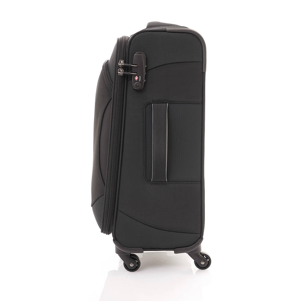 Maleta Blanda Stinray Spinner 55/20 Black Cabina