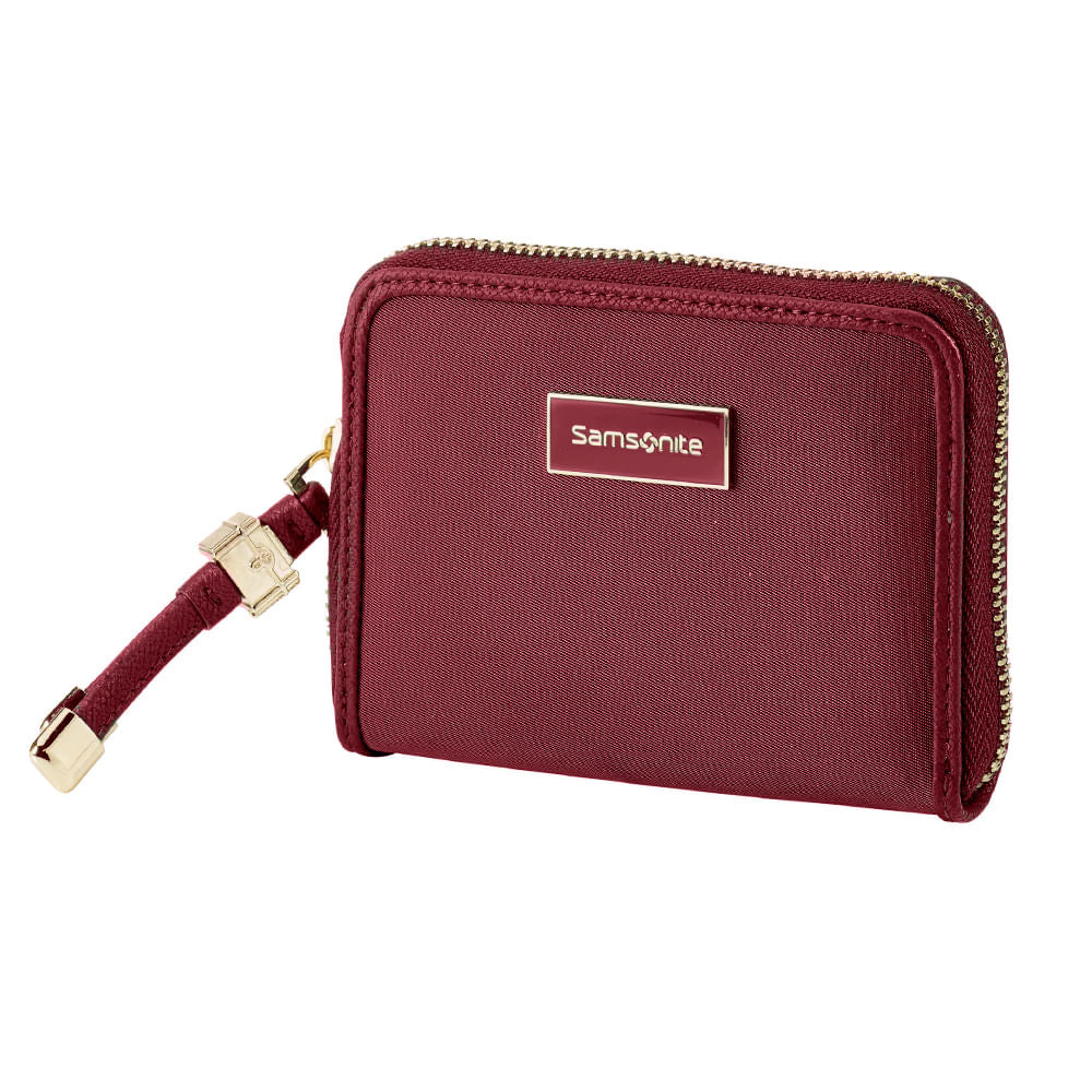 Billetera Karissa Dark Bordeaux