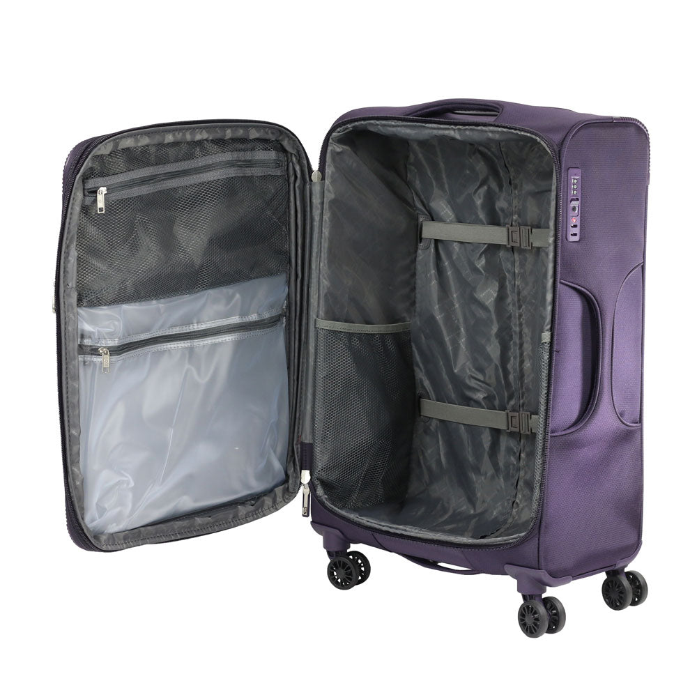 Maleta Suave DAKAR 2.0 SPINNER 24 EXP Mediana PURPLE
