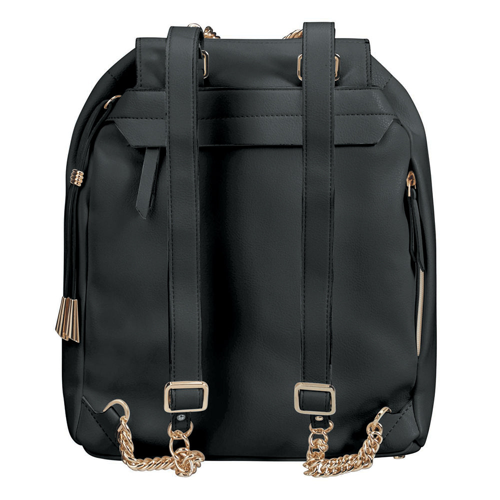 Mochila Satiny 2.0 Backpack Black Mediana 3,8 Lts