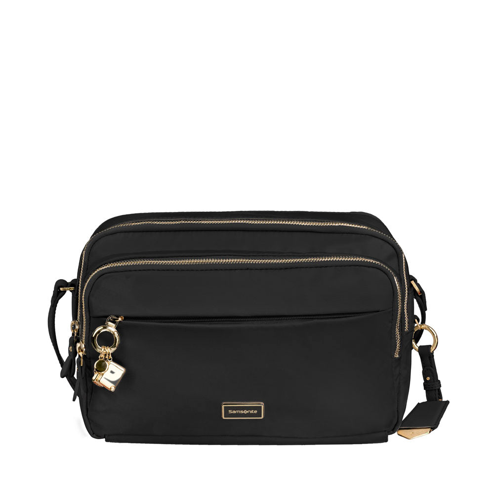 Bolsa KARISSA 2.0 Horizontal Shoulder Bag Black