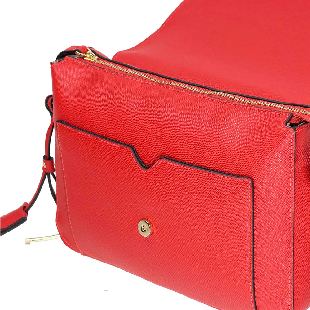 Cartera Miss Chic Shoulder Bag W / Flap Rojo