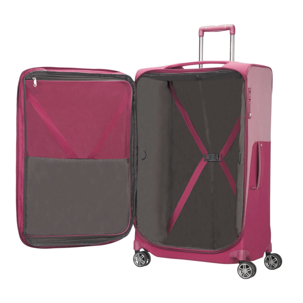 Maleta Suave B-LITE ICON SPINNER 83/31 EXP Grande RUBY RED