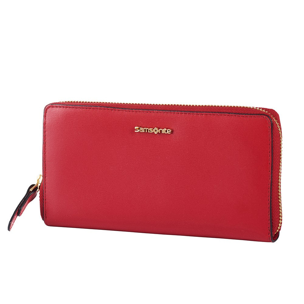 Billetera Classic Lady Slg 319 - L Zip Around L Scarlet Red