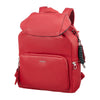 Mochila She's Back Backpack + Flap Mediana Dark Red