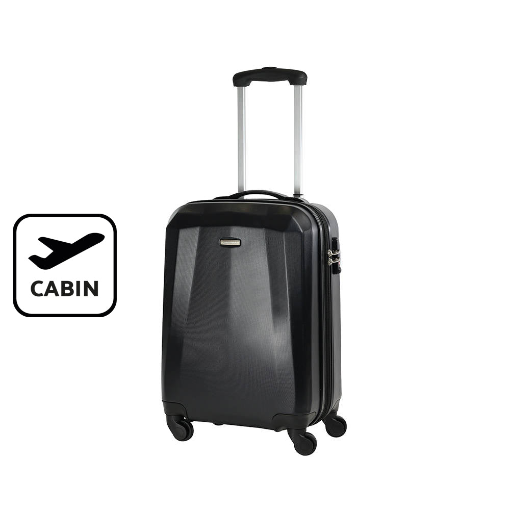 Maleta Rígida Hudson Spinner 50/18 Negro Cabina