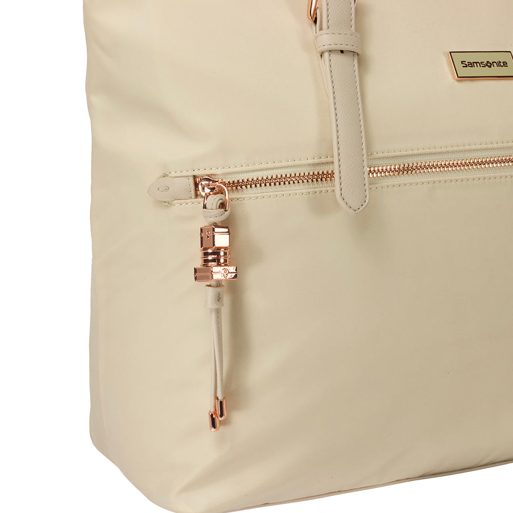 Cartera Fashion City Shopping Bag M With Laptop Com Rosa Claro