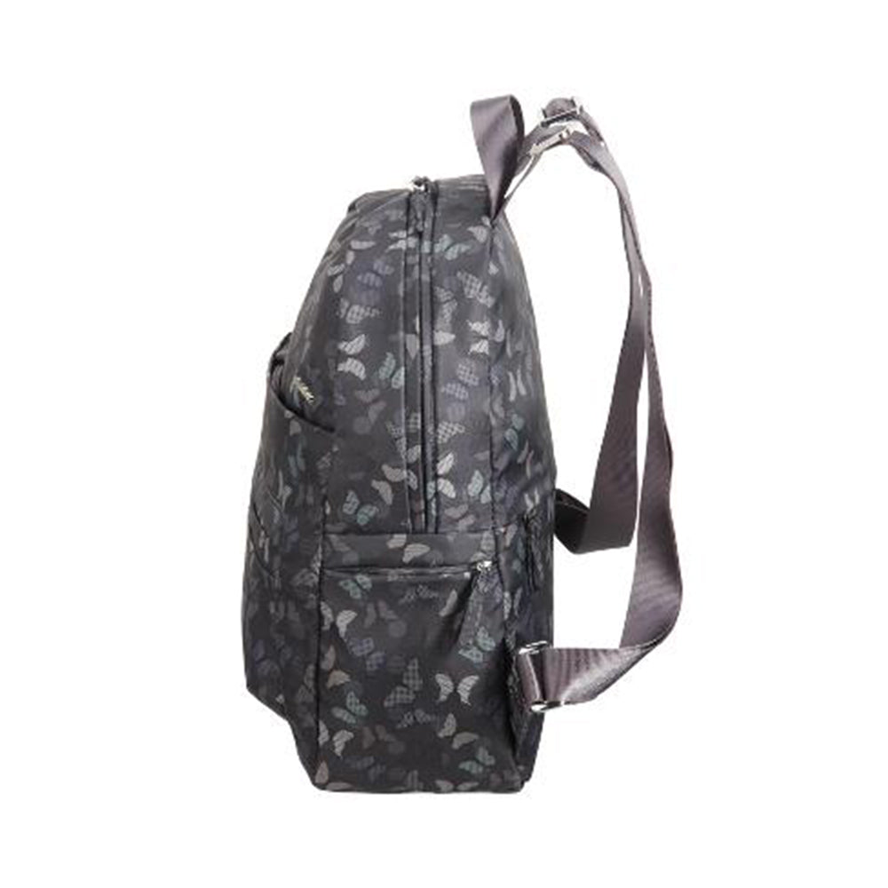 Mochila Move 2.0 Backpack Mediana Grey Blue / Butterfly